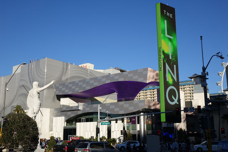 Entrance to The LINQ