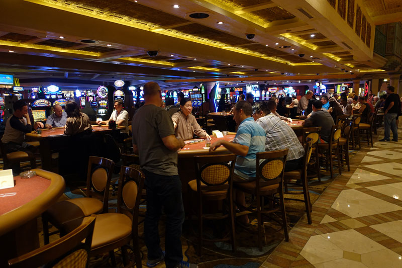 Blackjack Tables at Treasure Island