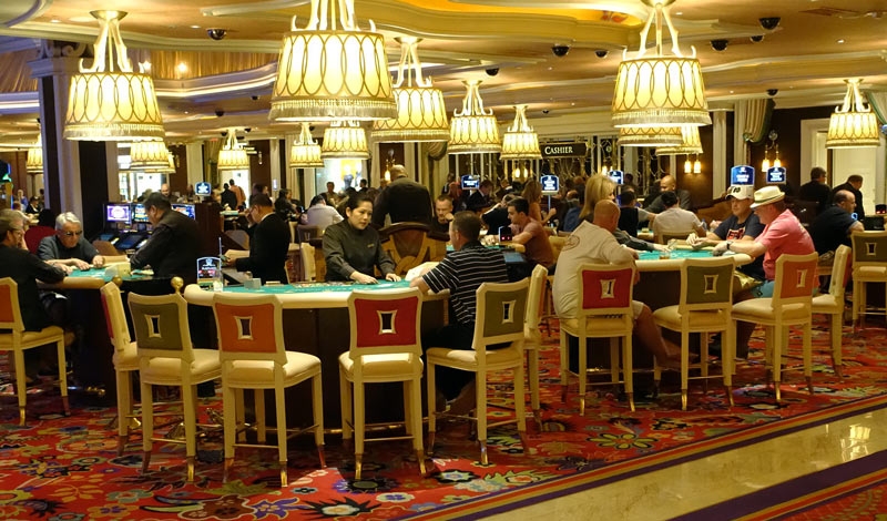 Balckjack Tables at Wynn