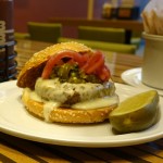 New Mexico Burger at Bobby's Burger Palace
